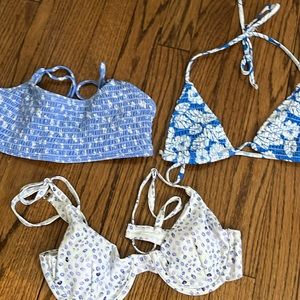 Bundle of 3 - Size XS/S Bathing suit tops